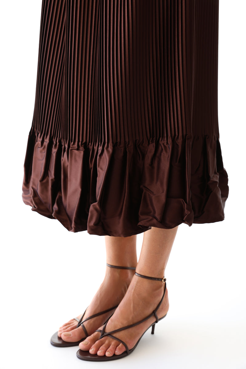 Ležata 0,5 plisovaná sukňa