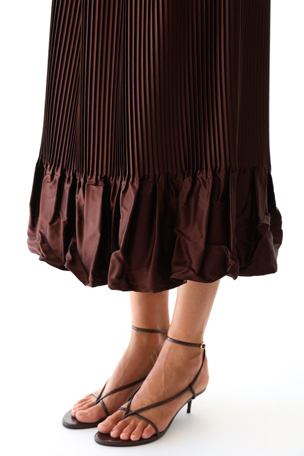 Ležata 0,5 plisovaná sukňa